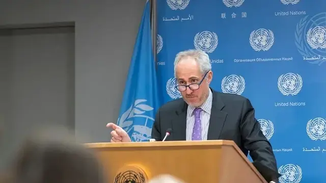 Пресс-секретарь ООН Стефан Дюжаррик