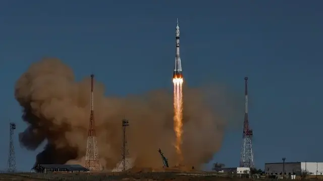 Russia launches Soyuz mission with US astronaut to space station