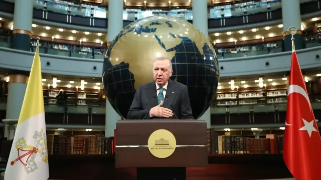 Эрдоган выступил с важными заявлениями на встрече с Папой Львом XIV в Анкаре