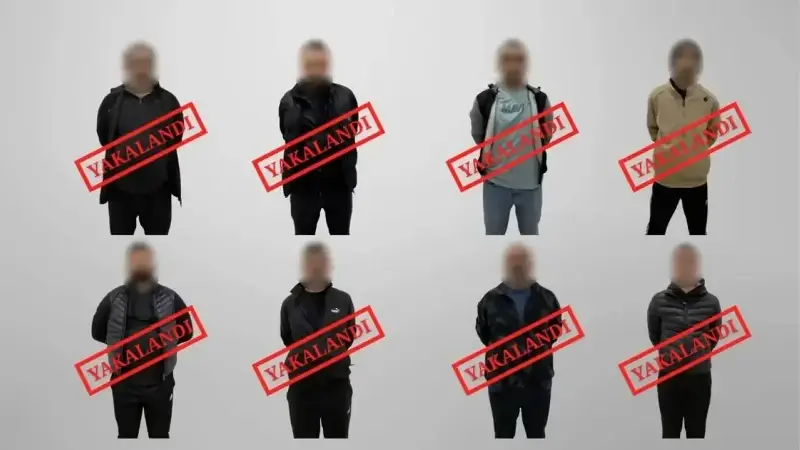 Kırmızı bültenle aranan 8 suçlu Türkiye'ye getirildi