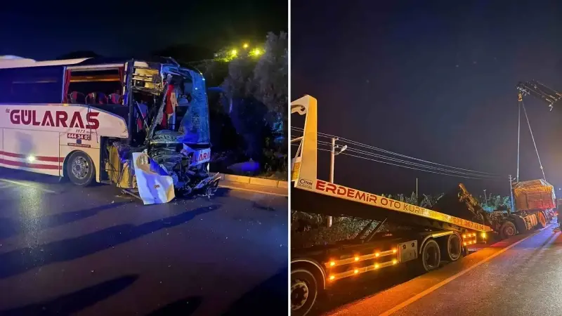 Alanya’da trafik kazası