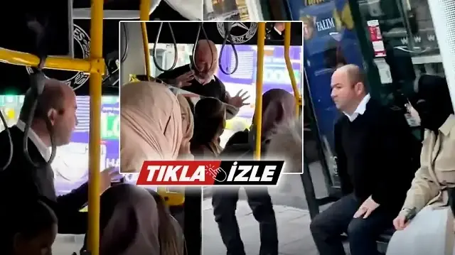Kadıköy'de psikolojisi bozulan şoför araçtan inip durakta bekledi