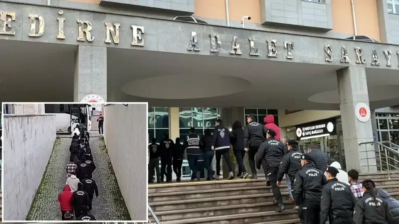 Edirne merkezli 3 ilde yasa dışı bahis operasyonu: 13 şüpheli adliyede