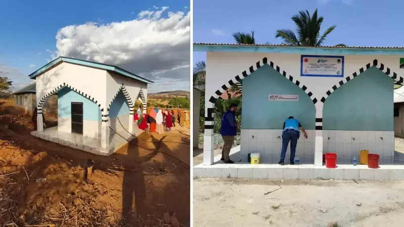 Tanzanya’da TDV Eskişehir Şubesi adına iki su kuyusu hizmete açıldı