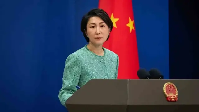 La porte-parole du ministère chinois des Affaires étrangères, Mao Ning.