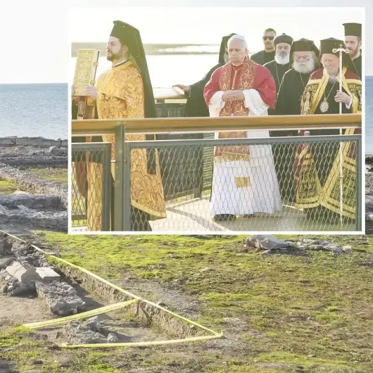 Papa İznik’te ayin yönetti