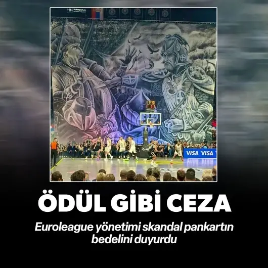 Irkçı pankarta komik ceza