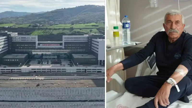 Samsun Şehir Hastanesi hasta kabulüne başladı: Vatandaşların ilk yorumu 'Otel konforunda' oldu