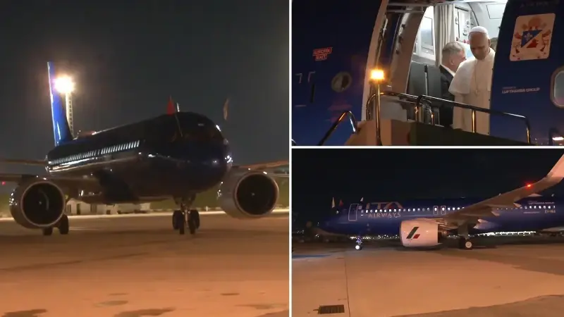 Papa’nın uçağına acil yazılım güncellemesi İstanbul’da yapıldı.