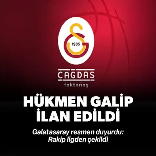 Galatasaray Çağdaş Faktoring Kadın Basketbol Takımı hükmen galip