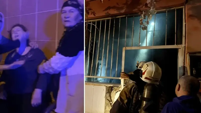 Alaşehir’de ev yangını büyümeden söndürüldü