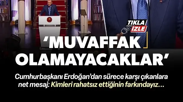 Cumhurbaşkanı Erdoğan'dan Terörsüz Türkiye konusunda kararlılık vurgusu