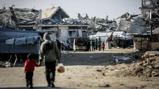 Two Palestinian children killed in Israeli drone strike in southern Gaza