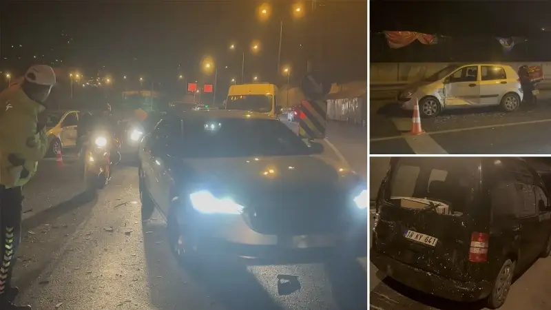 Kazada yaralanan 4 kişi, sağlık ekiplerince yapılan ilk müdahalenin ardından ambulanslarla hastanelere kaldırıldı. 