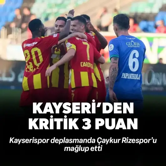 Kayserispor'dan kritik 3 puan | ÖZET