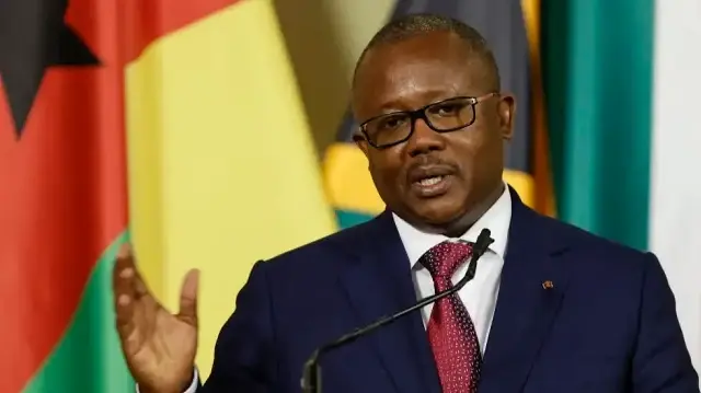 Le président déchu du Guinée Bissau, Umaro Sissoco Embaló.