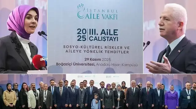 III. Aile Çalıştayı'nda sosyo-kültürel çalışmalar ve tehditleri ele alınıyor: LGBT en az PKK kadar tehlikeli 