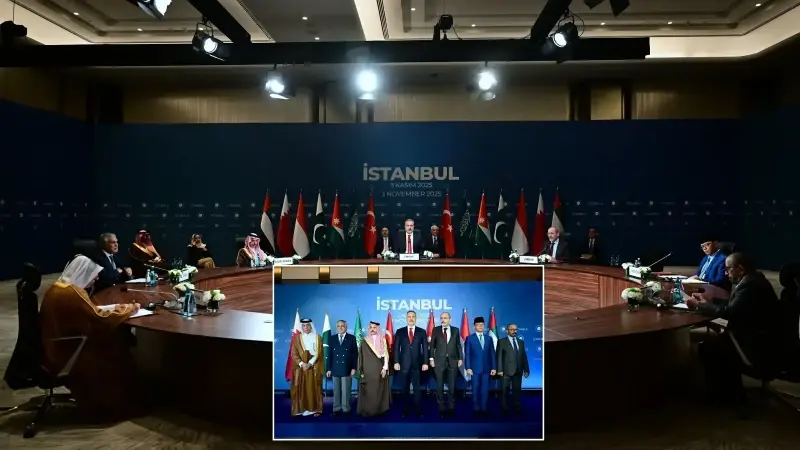 İstanbul'daki kritik Gazze toplantısı sonrası Bakan Fidan'dan açıklamalar