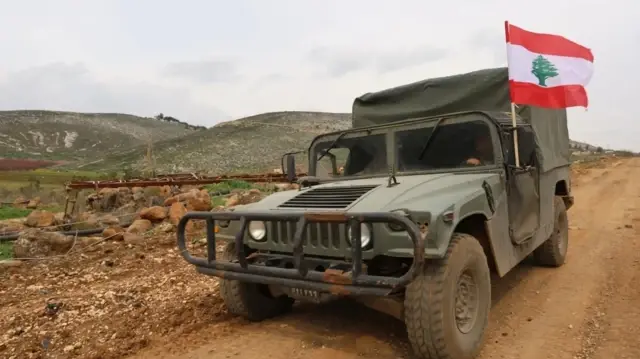 Lebanese army deploys to southern border amid Israeli troop movements