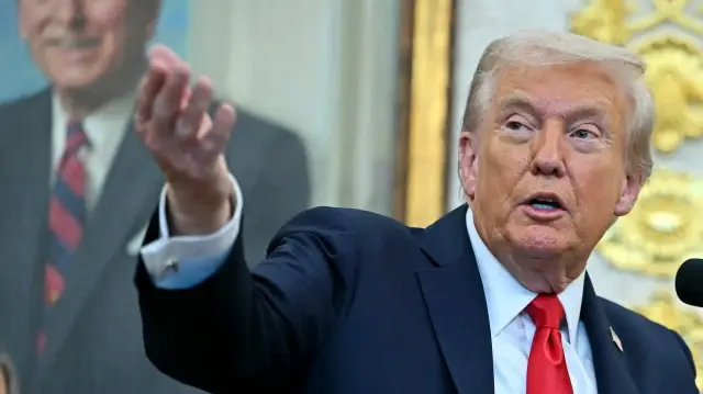 Le président américain Donald Trump