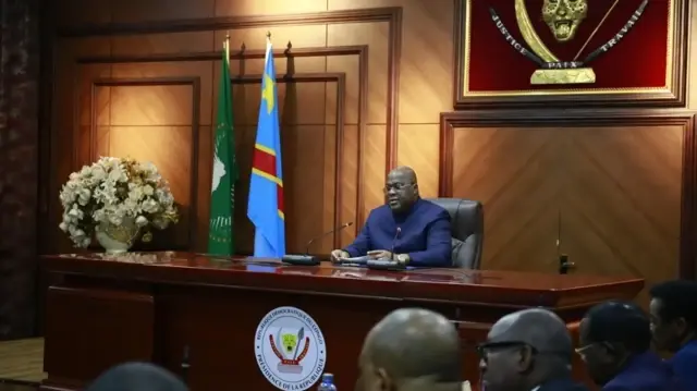 DR Congo president accuses Rwanda of seeking to partition country