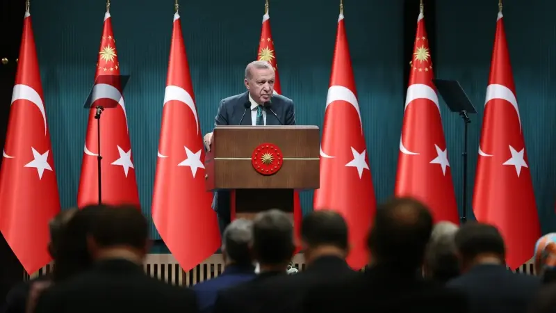 Cumhurbaşkanı Erdoğan, Kabine Toplantısının ardından millete seslendi.