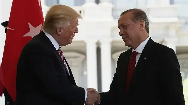 Дональд Трамп и Реджеп Тайип Эрдоган.