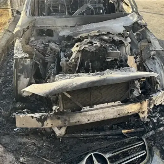 مستوطنون متطرفون يحرقون مركبة فلسطينية جنوبي نابلس