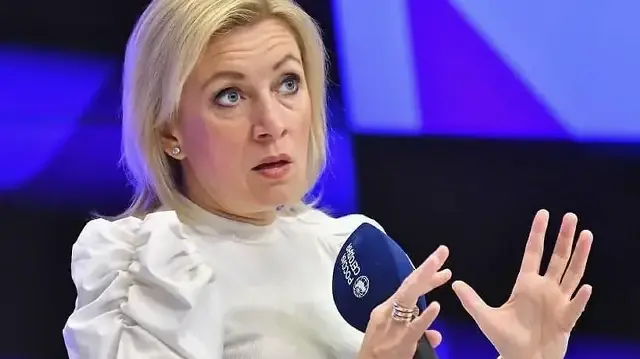 La Porte parole du ministère russe des affaires étrangères, Maria Zaharova.