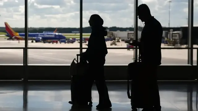 В США начались массовые перебои с авиаперелётами.