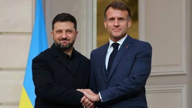 Zelensky attendu à Paris lundi pour un nouvel entretien avec Emmanuel Macron