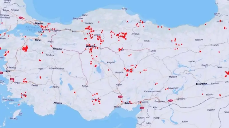 Dijital haritadan 100 coğrafi veri vatandaşın erişimine açıldı