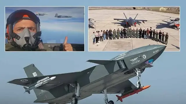 KIZILELMA havacılık tarihini yeniden yazdı: Jet motorlu uçağı havada vurdu!