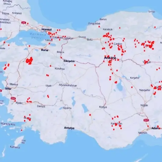 Dijital haritadan 100 coğrafi veri vatandaşın erişimine açıldı