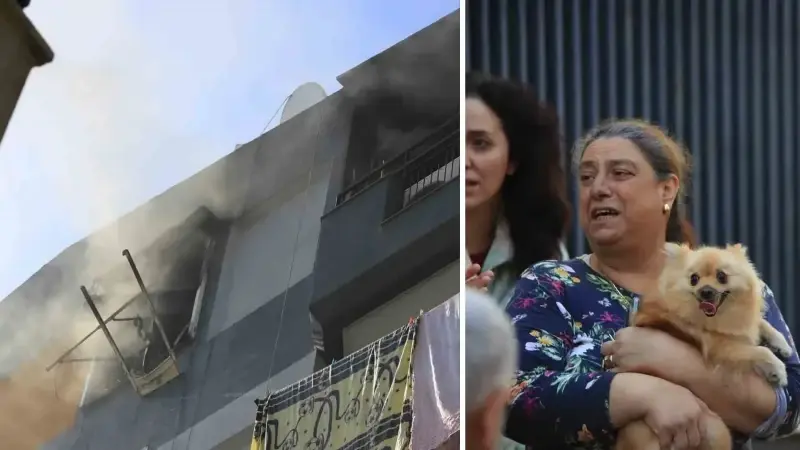  Yaklaşık yarım saatlik müdahalenin ardından yangın kontrol altına alındı.