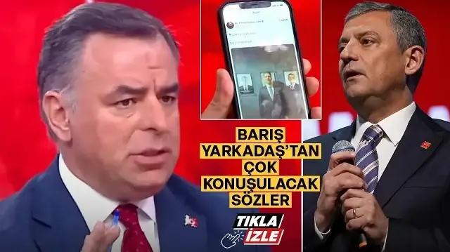 Barış Yarkadaş canlı yayında anlattı: Özgür Özel yeniden seçildi Kılıçdaroğlu paylaşım ortalığı birbirine kattı