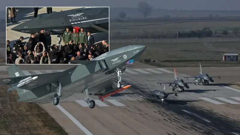 Havacılık tarihinde devrim: Kızılelma jet motorlu uçağı havada vurdu