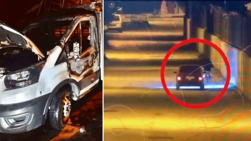 Polisin 165 saat kamera kaydı incelemesiyle yakalanan iki kundakçı tutuklandı