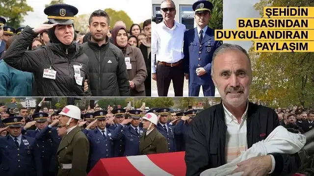 Düşen uçakta şehit olmuştu: Astsubay Emre Altıok’un bebeği dünyaya geldi
