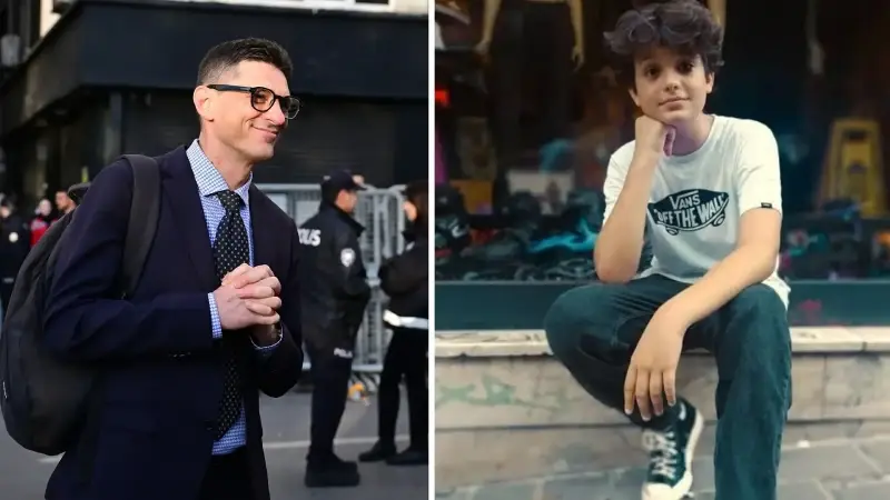 Andrea Minguzzi geçtiğimiz yıl pazarda gezerken bıçaklanan ve sonrasında hayatını kaybeden Mattia Ahmet Minguzzinin babası.