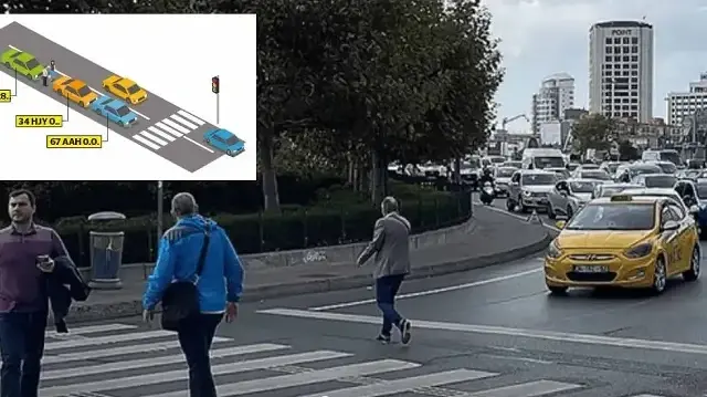 Araçtaki hasarın faturasını ‘yaya’ya kestiler