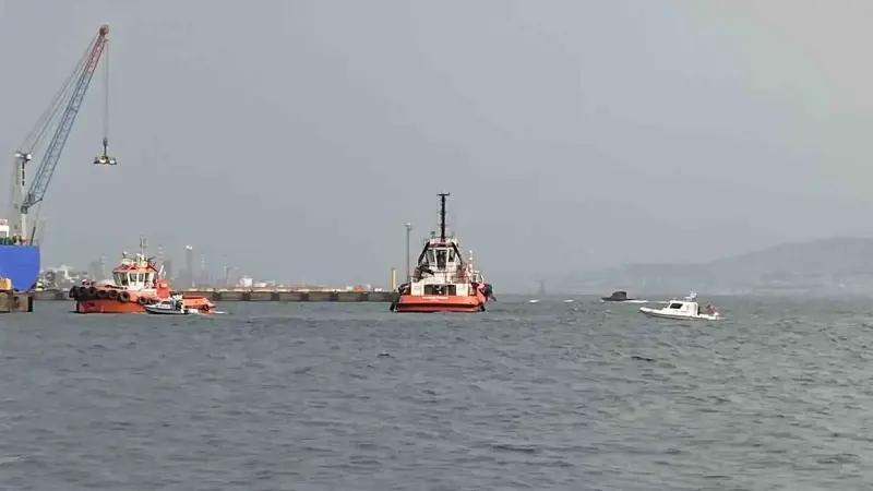 Olay, saat 15.00 sıralarında Kirazlıyalı Sahili’nde meydana geldi.