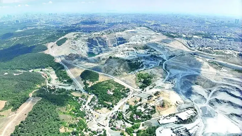 Cebeci'deki kaçak döküm sahaları