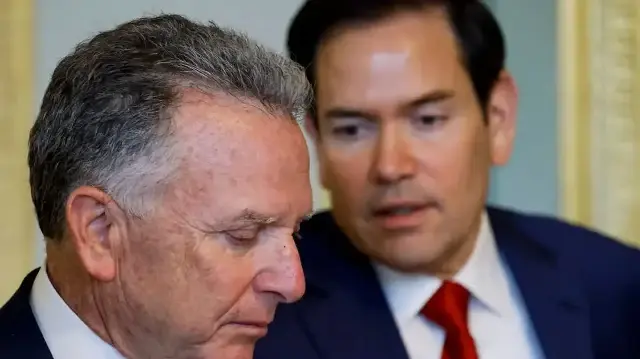 Госсекретарь США Марко Рубио и спецпосланник Трампа Стив Уиткофф