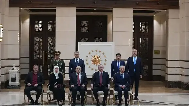 Five new ambassadors present credentials to President Erdogan in Ankara