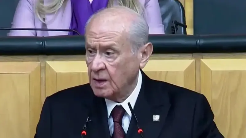 MHP lideri Devlet Bahçeli.