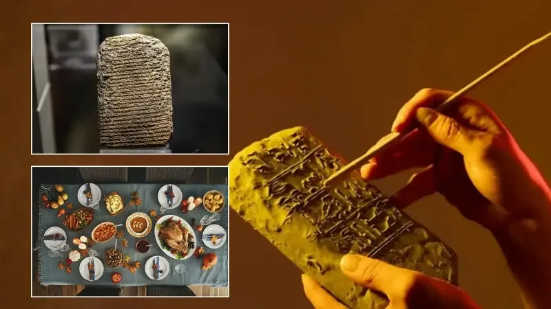 Binlerce yıllık yemek tarifi ortaya çıktı