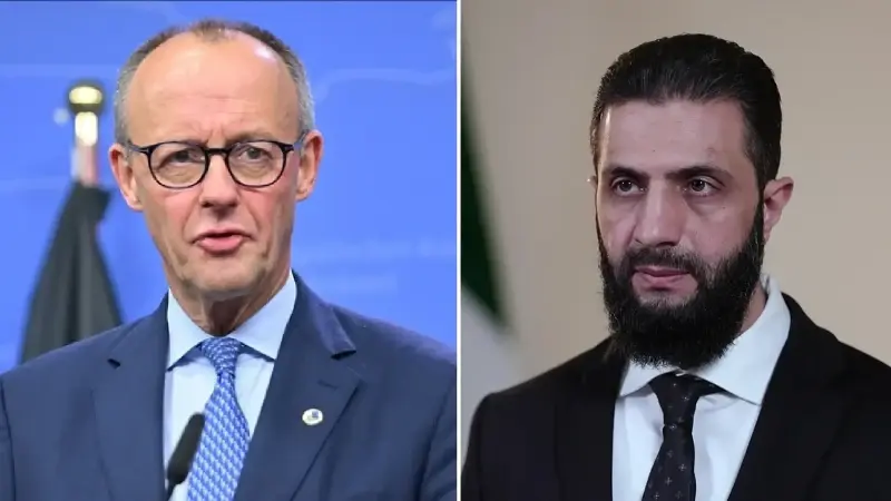 Friedrich Merz - Ahmed Şara