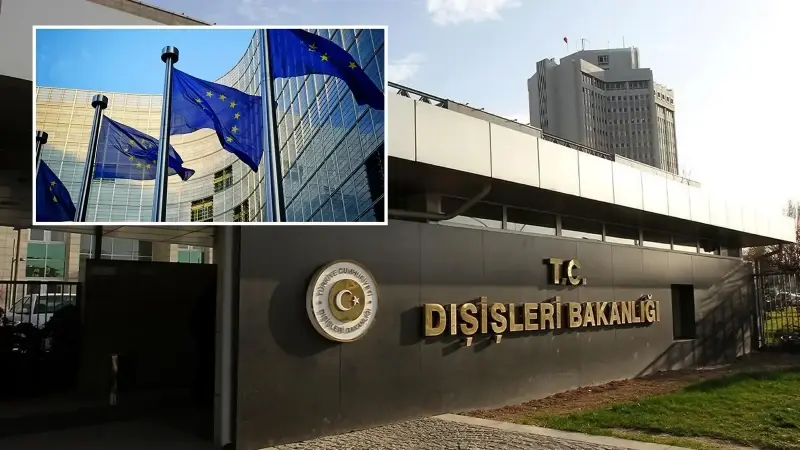 Dışişleri Bakanlığı, AB’nin Türkiye raporuna tepki gösterdi.