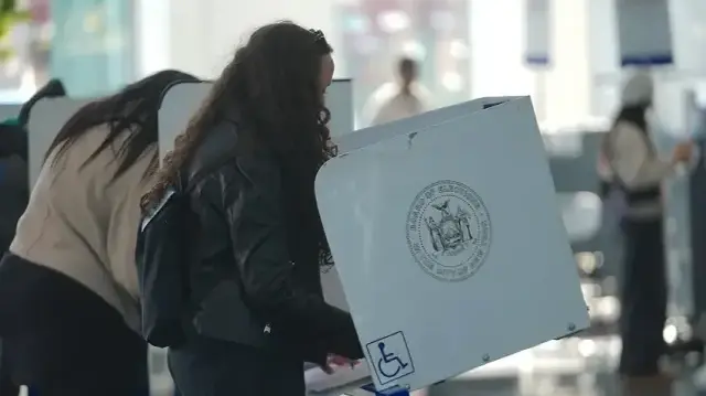 New York City votes in historic mayoral election with Mamdani leading